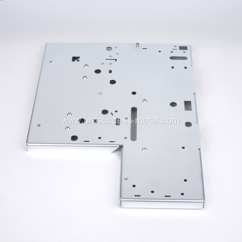 White Zinc Plating Printer Sheet Metal Parts Fabrication